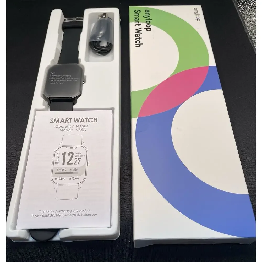 anyloop Smart Watch Model V3SA 2.02